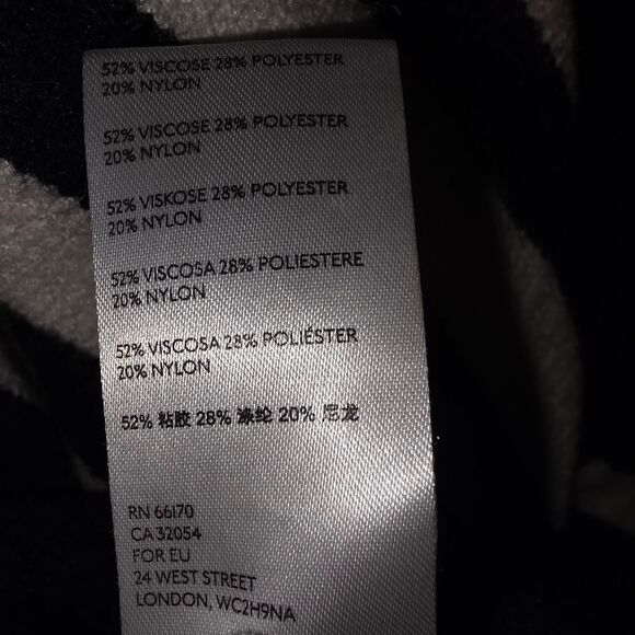 Anthropologie Black and White striped sweater Size Small Women's - Picture 4 of 4